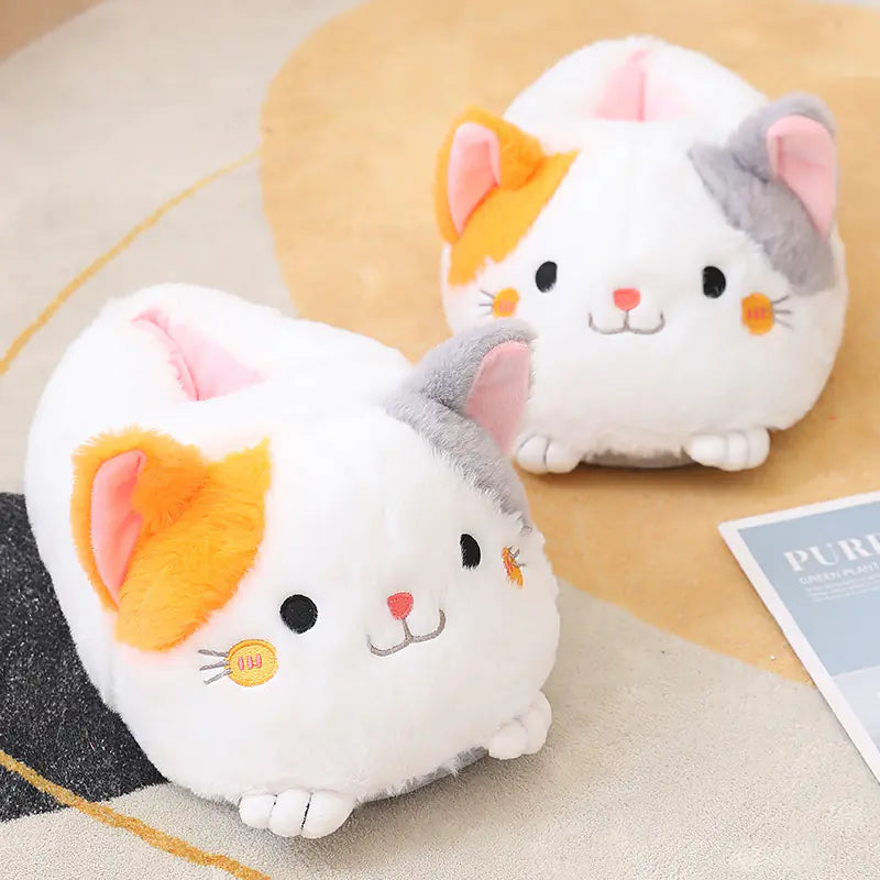 Cartoon Fashion Plush Slippers for Women