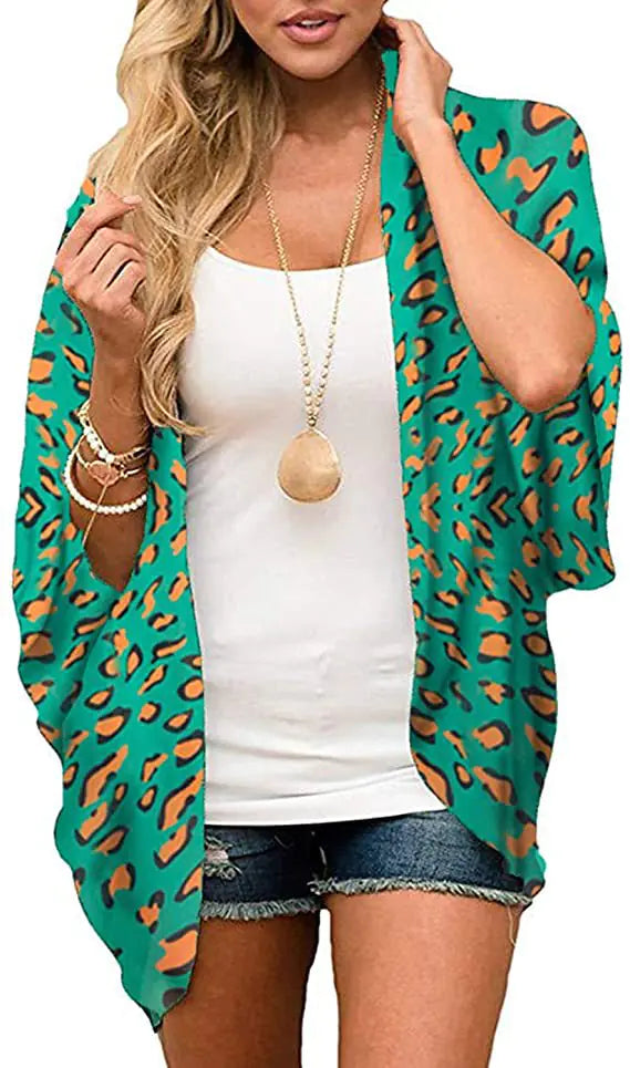 2024 Women's Printed Beach Cover-Up for Spring/Summer