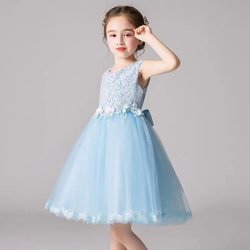 Floral Princess Dress for One Year Old Girls