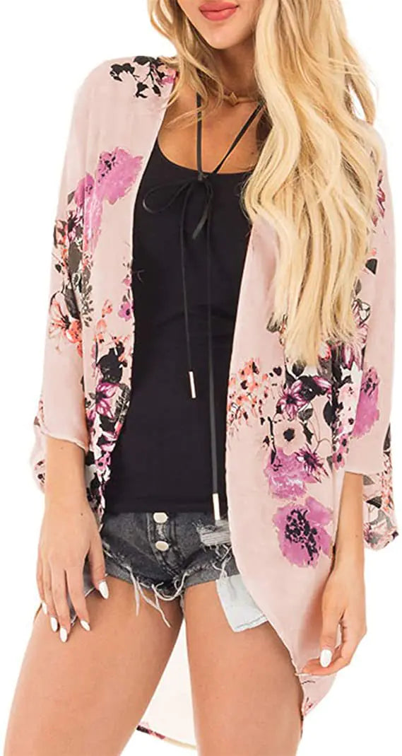 2024 Women's Printed Beach Cover-Up for Spring/Summer