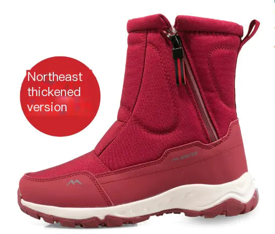 Thick Couple Snow Boots for Winter Wear