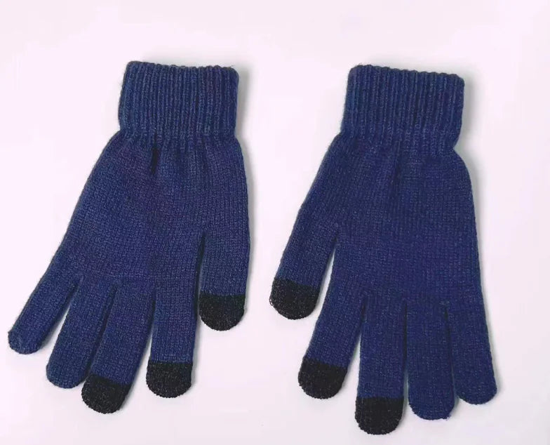 Knitted Touchscreen Winter Gloves for Adults and Kids