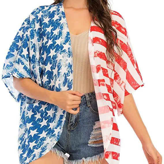 2024 Women's Printed Beach Cover-Up for Spring/Summer