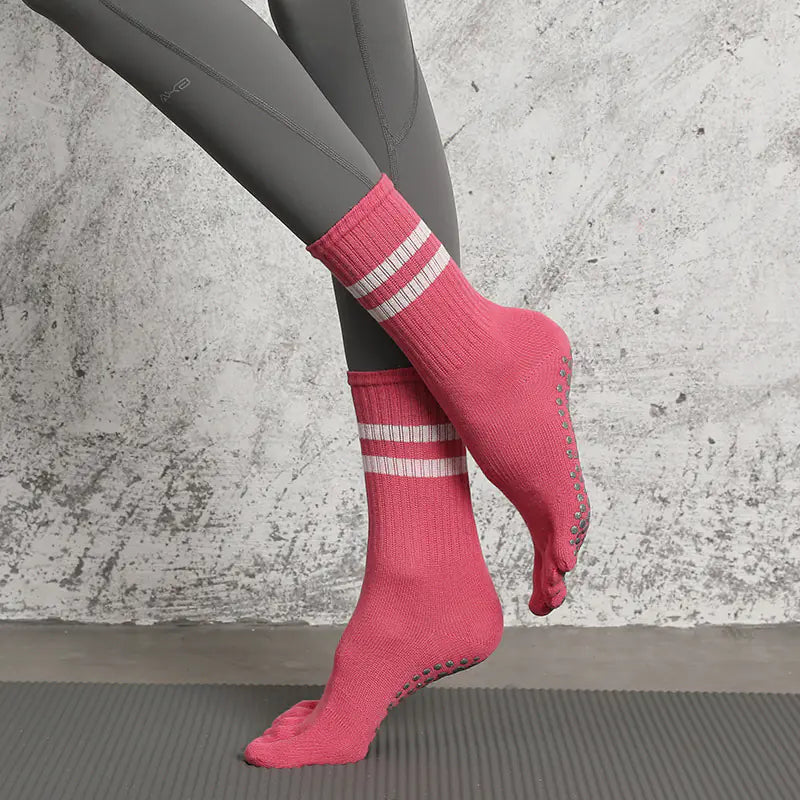 Wholesale Long Professional Non-Slip Yoga Socks