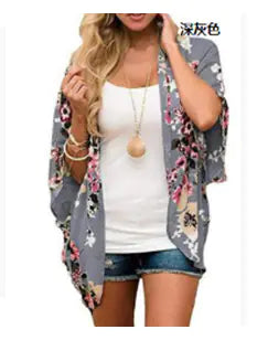 2024 Women's Printed Beach Cover-Up for Spring/Summer