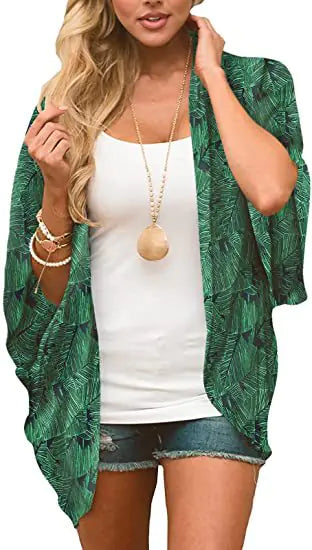 2024 Women's Printed Beach Cover-Up for Spring/Summer