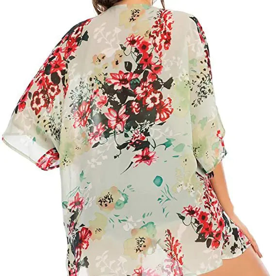 2024 Women's Printed Beach Cover-Up for Spring/Summer